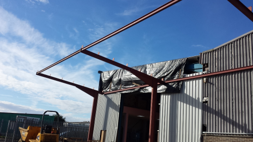 Steel Framed Canopy Isc System Buildings 2 Medium